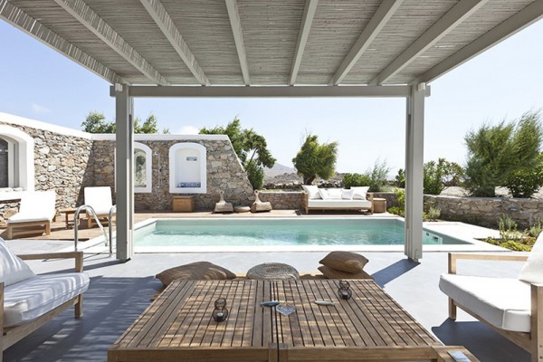 Villa kalliopi  Griechenland Ferienhaus Mittelmeer atemberaubend Ansicht 