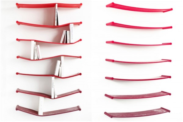 kreative Bücherregale  modern modular  faszinierend  leicht 