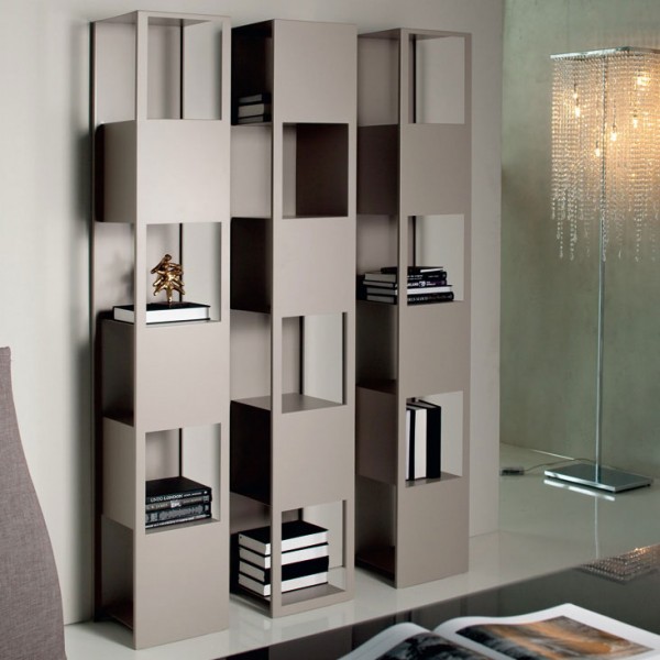 Bücherregale  modern modular  faszinierend  leicht  sahnig