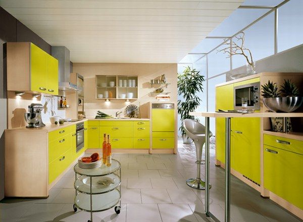 gelb-küche
