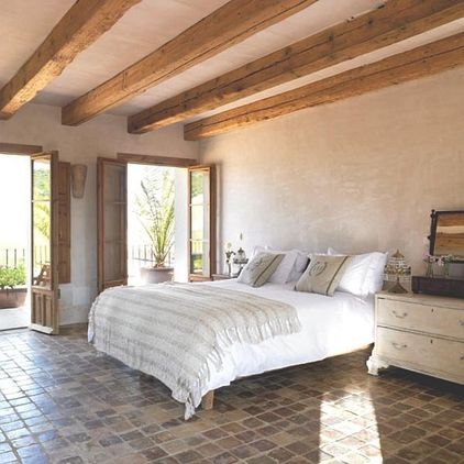 Schlafzimmer weiß Holz Baumwolle