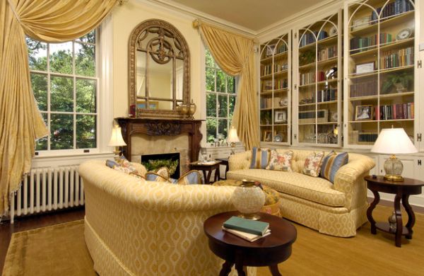 bücher regale mit glas türen prächtig gardinen sofas gelb