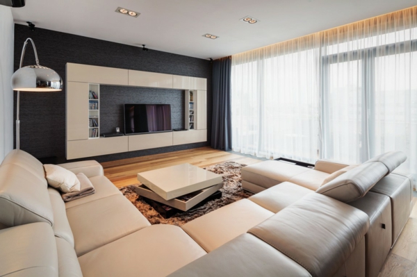 elegantes interieur für penthouse apartment