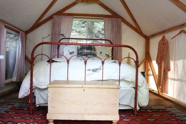 zeitgenössisch Bett Schlafzimmer Teppich