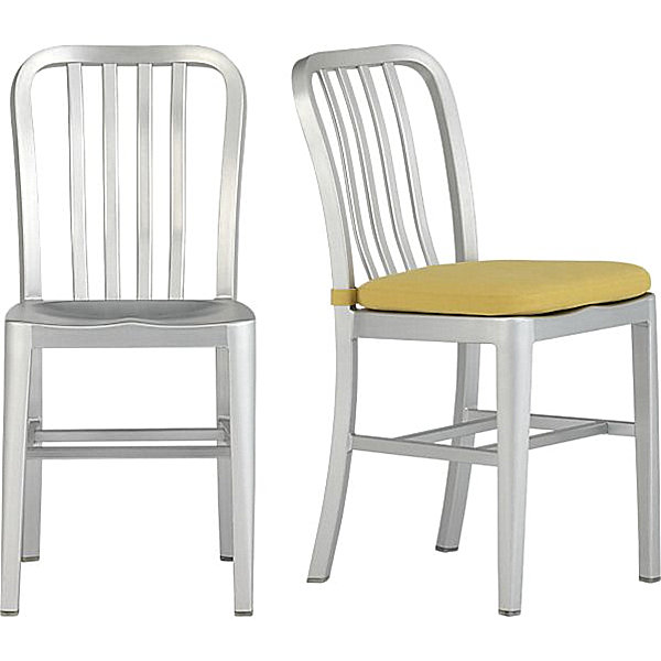 Aluminum Fesselnde Küchentische und Stühle gelb