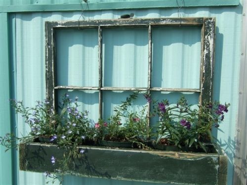 Architektur Bergung Ideen für Fenster pflanzen grün