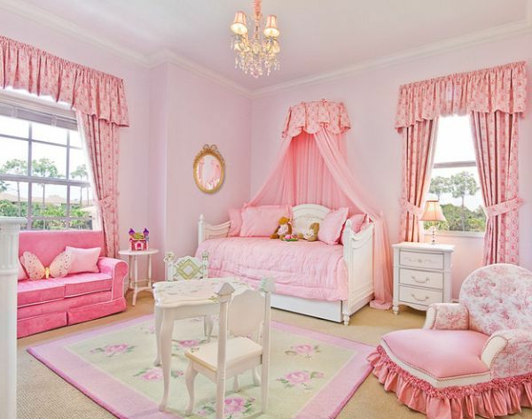 Architektur des Glücks rosa schlafzimmer bett couch tisch