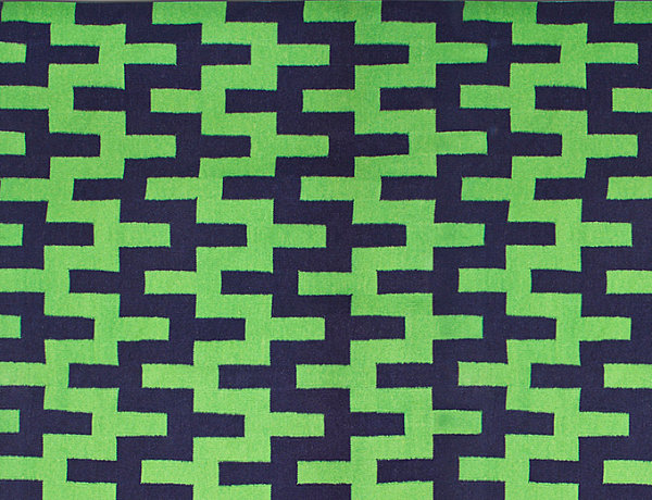 Design für den Herbst teppich grün schwarz