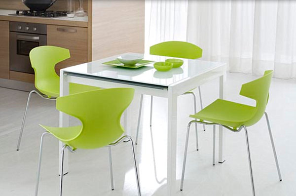 Fesselnde Küchentische Stühle grün