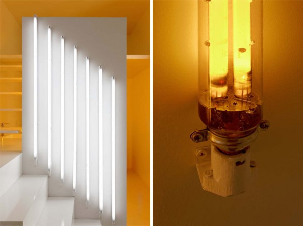 Modern Paris Apartment innovative Techniken  für Beleuchtung details