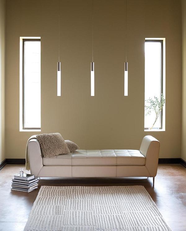 Moderne Beleuchtung ideen lampen couch