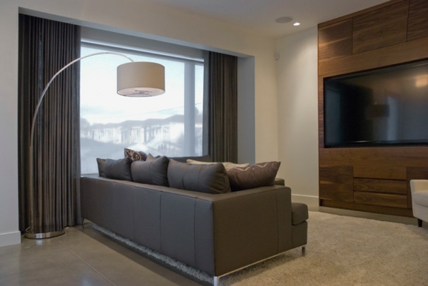 Smart Haus Schmuck in Vancouver wohnzimmer couch stehlampe