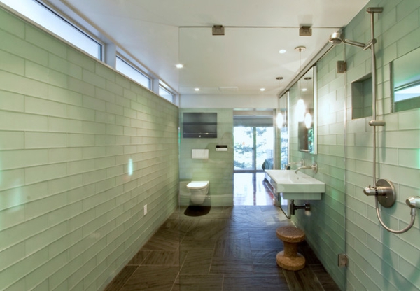 Vorteile des Korks Haus badezimmer grün
