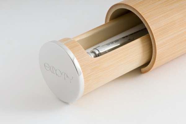  bürobedarf set aus bambus kugelschreiber behälter