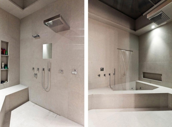 renovierte Residenz in Beverly Hills badezimmer dusche
