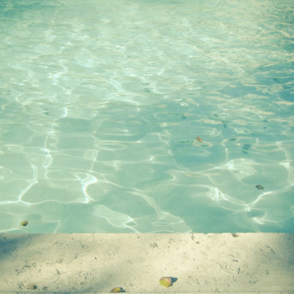 schwimmbecken Sommer Wandkunst Photographen