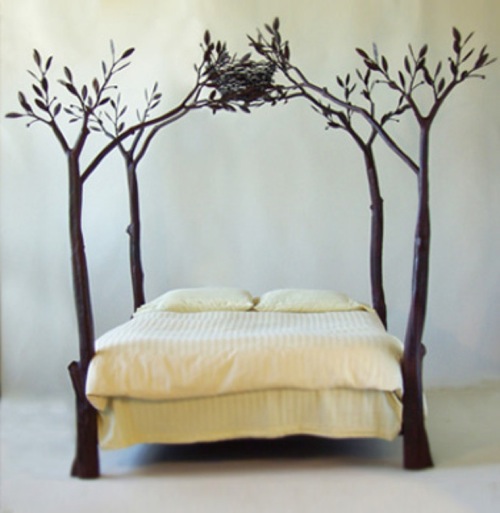 schöne kreative Betten nest baum