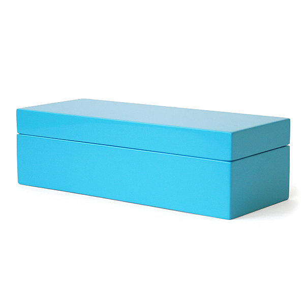 stilvolle geschenkideen zum muttertag blaue aufbewahrungsbox