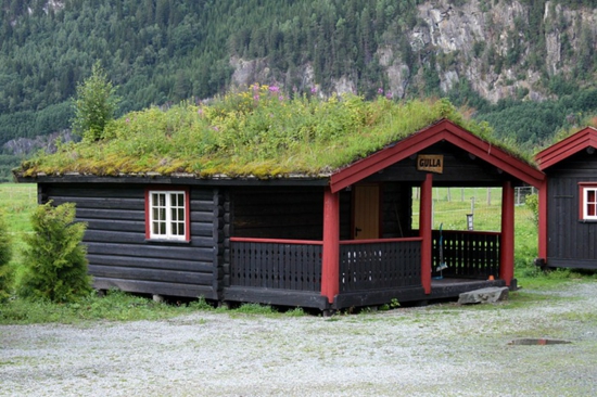 tolles natur dach design norwegischer stil