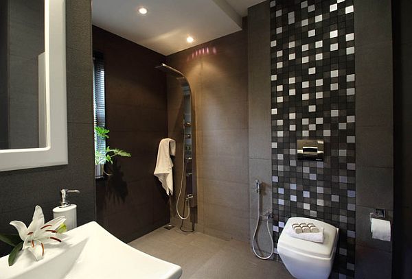 Badezimmer Design toilette dusche