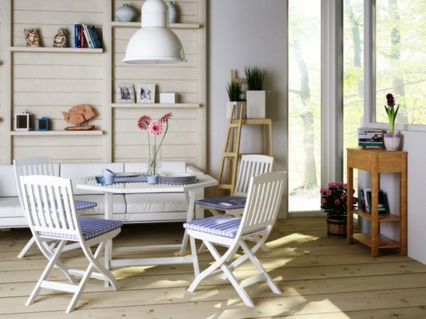 Herrliche Esszimmer Designs weiß stuhl regale tisch couch dekoration