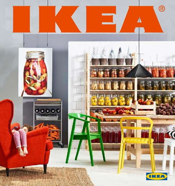 IKEA Katalogs Trends Ideen Inspiration grün gelb stuhl