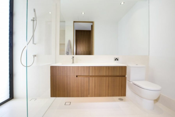 Luxus Residenz dramatisch Ozean Blicke badezimmer toilette waschbecken