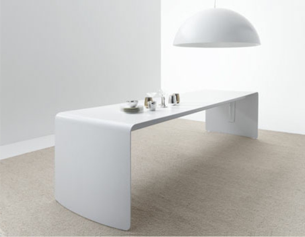 Moderne Tische weiß leuchter italien