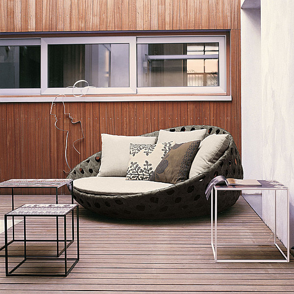 Patio Design elegant Möbel sofa kissen tisch