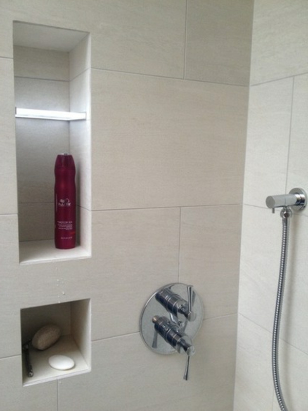 Professionelle Hinweise Installation Badezimmer dusche seife