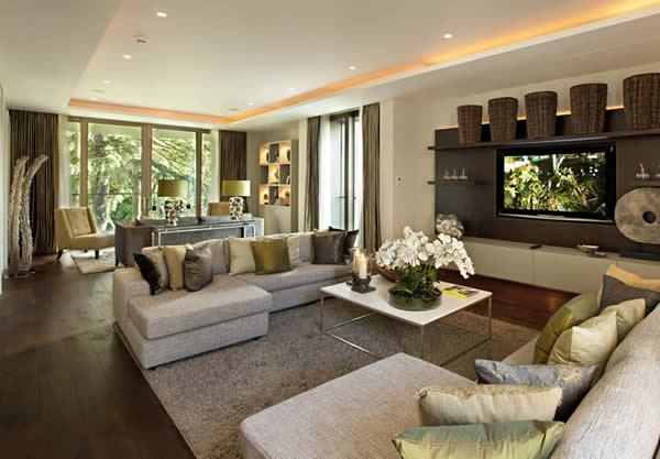 Wohnraum Dekorationen couch tisch