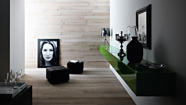 atemberaubende minimalistische Wohnzimmer hocker regal
