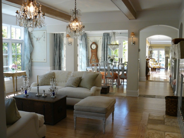 attraktiv  französische Wohnzimmer Designs prächtig couch kronleuchter stuhl teppich hocker tisch