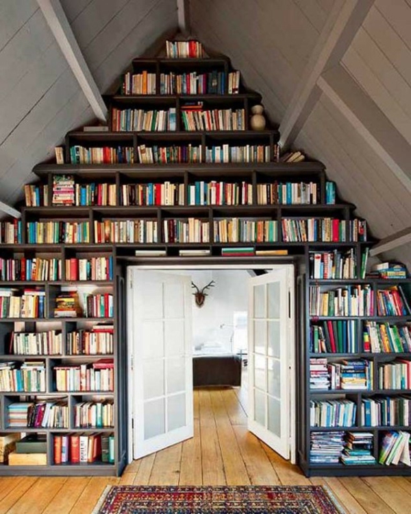 fabelhaft Bücherregale dreieck