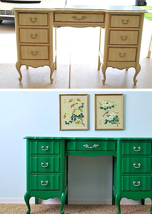 inspirierende Möbel Renovierungen grün bild