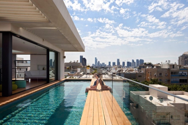 Haus in Tel Aviv schwimmbecken