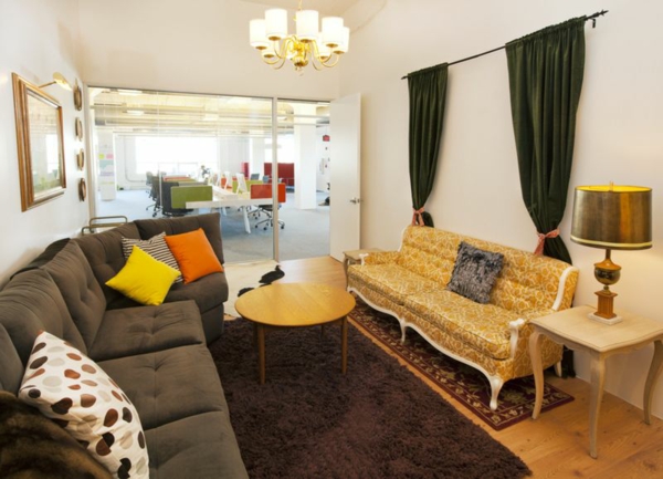 Inspirierende Büros Silicon Valley couch tisch holz