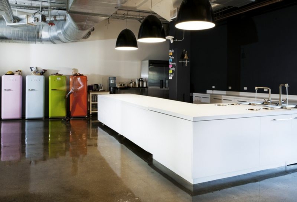 Inspirierende Büros Silicon Valley leuchter kücheninsel