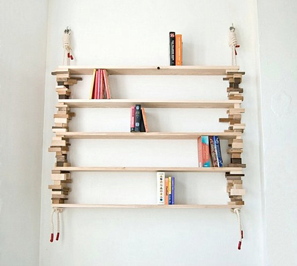 Raum DIY Bücherregalen holz
