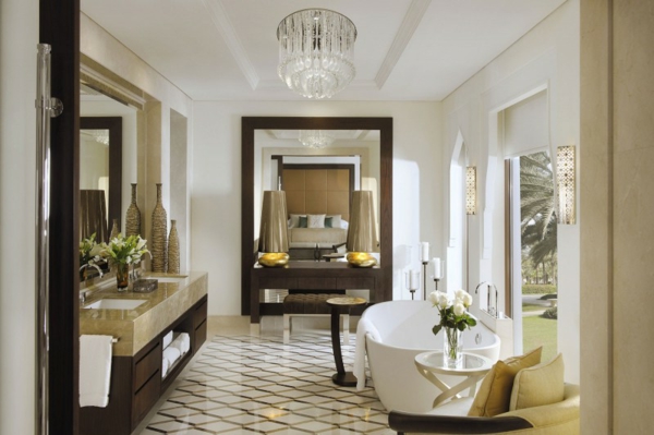 tolles Hotel Dubai wanne badezimmer
