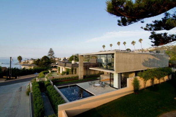 Luxuriöse Residenz Kalifornien architektur glas