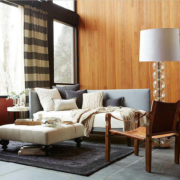 Modern toll Lampen couch tisch stuhl weiß grau