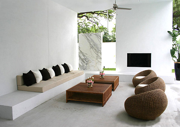 Patio Designs couch tisch holz