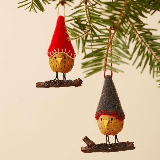 Weihnachten Erzeugnis vogel mandel hut