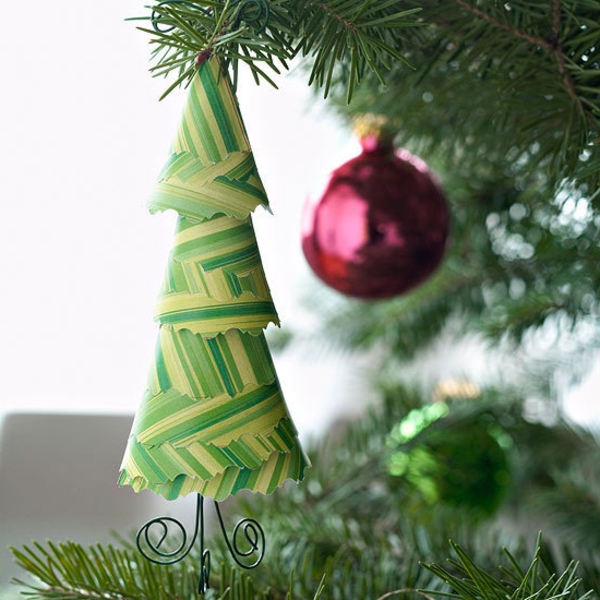 Weihnachtsbaum Ornament grün tannenbaum