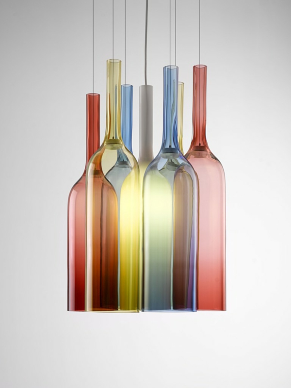 lampen und leuchten lasvit arik levy farbig flaschen