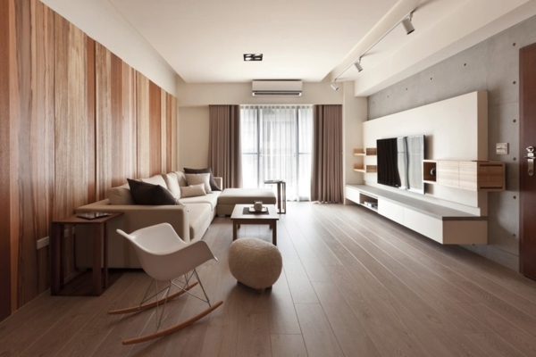 Organisches minimalistisches Interior stuhl couch wohnzimmer