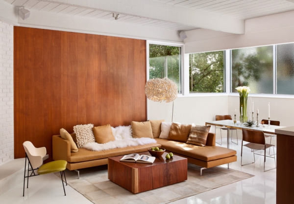 Verschönern Sie Ihre Wände Holz wohnzimmer couch