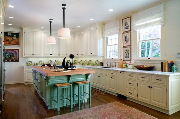 coole stilvolle Küche Designs grün kücheninsel leuchter bild schrank