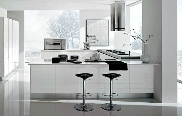 erstaunliche Küchen Design barhocker weiß kücheninsel